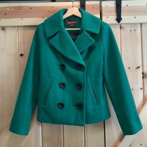 Green Merona Pea Coat